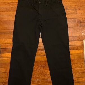 Men's Polo Ralph Lauren Preston Black Casual Chino Pants size 38/32